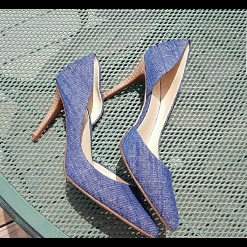 Jessica Simpson Blue Jean pumps